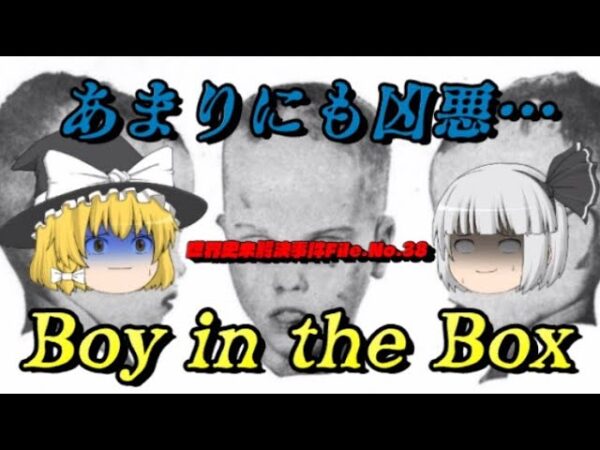 Boy in the Box　全米を揺るがせた凶悪事件　世界史未解決事件File.No.38