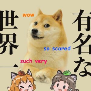 【ゆっくり解説】世界一有名な柴犬？海外で大流行したかぼすちゃん【DOGE】