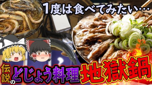 【ゆっくり解説】臭くて不味いは嘘！？ドジョウ鍋の恐るべき健康効果について