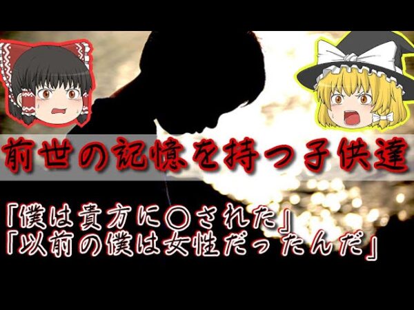 【驚愕の実話】輪廻転生？前世の記憶を持つ子供たち【ゆっくり解説】