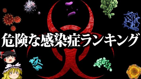 【ゆっくり解説】致死率100%！？かかるとヤバい感染症ランキングベスト10