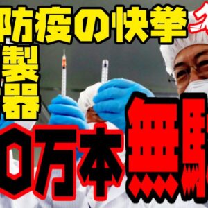 韓国K-防疫の快挙!LCD注射器、欠陥見つかり120万本回収【ゆっくり解説】