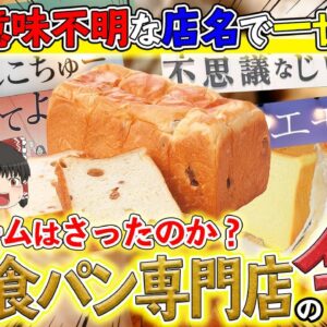 【ゆっくり解説】全国に増殖する高級食パン専門店の実態について