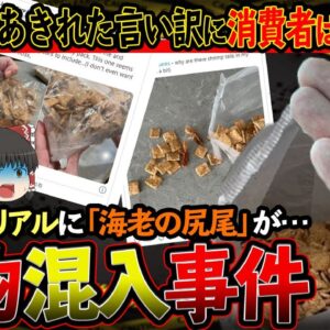 【ゆっくり解説】シリアルにエビの尻尾が混入!?メーカー「ただの砂糖の塊」に対し消費者が猛反論！？