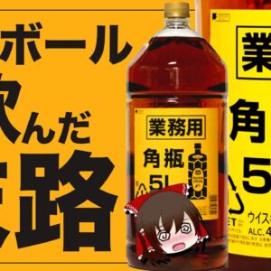 【ゆっくり解説】ハイボールを飲み続けるとどうなるのか？日本で大流行した理由について ウイスキーのダイエット効果と歴史