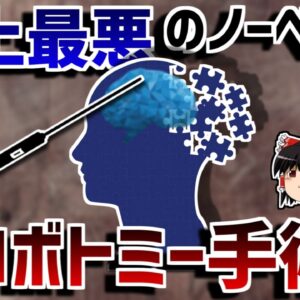 【ゆっくり解説】脳を切断し感情を消す手術－ロボトミー手術－