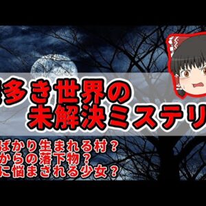 【双子だらけの村】未だ明かされない世界の未解決ミステリー【ゆっくり解説】