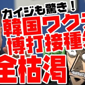 韓国ワクチン接種率を無理やり上げるも2回目接種できるワクチン枯渇【ゆっくり解説】