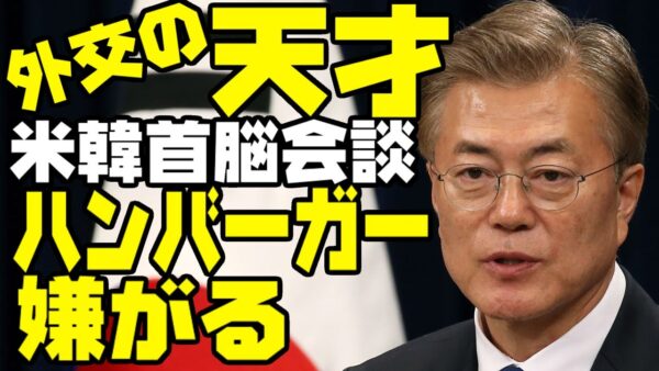 韓国大統領就任4周年の文在寅さん、米韓首脳会談でハンバーガーは断る模様【ゆっくり解説】