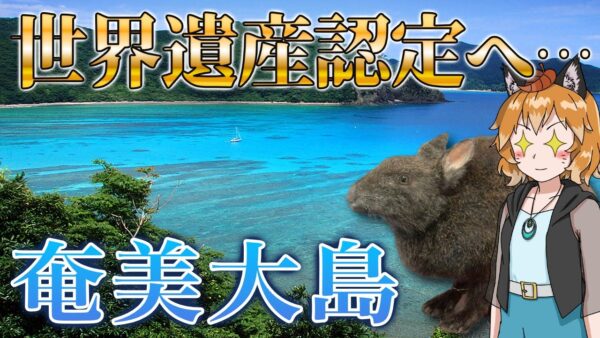 【ゆっくり解説】「奄美大島」世界自然遺産に選ばれた東洋のガラパゴス