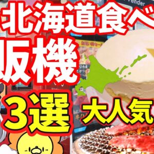 【ゆっくり解説】グルメ必見！北海道の食べ物自動販売機が面白い！レトロ自動販売機にはない珍自販機