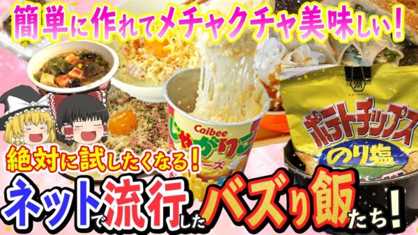 【ゆっくり解説】ネットで流行したバズり飯達について