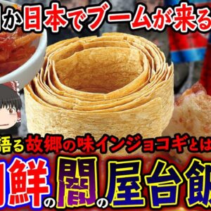【ゆっくり解説】北朝鮮に存在する闇の屋台飯、インジョコギについて