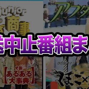 【ゆっくり解説】視聴者激怒！打ち切りテレビ番組５選