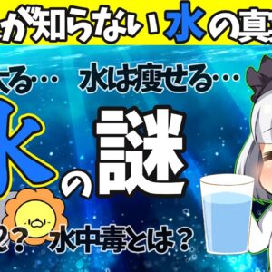 【ゆっくり解説】本当は怖い水の真実…。間違った水の飲み方で重症にも⁉︎