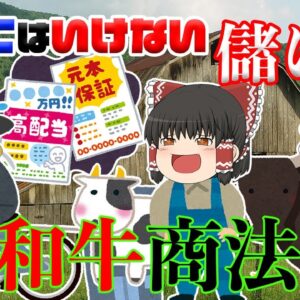 牛で大儲け？【乗ってはいけない儲け話】～和牛商法（安愚楽牧場）～