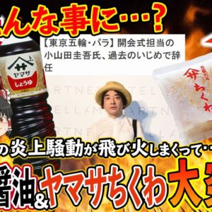 【ゆっくり解説】小山田圭吾氏の炎上騒動でヤマサ醤油がとばっちり！もっと関係ないヤマサちくわにまで飛び火が…