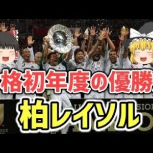 【ゆっくり解説】昇格初年度の優勝劇！柏レイソルについて【サッカー】
