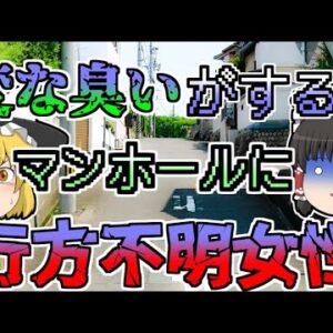 【1997年】マンホールから異臭･･･その下には変わり果てた女性の姿.が...なぜこんなところに？『保母マンホール事件』【ゆっくり解説】