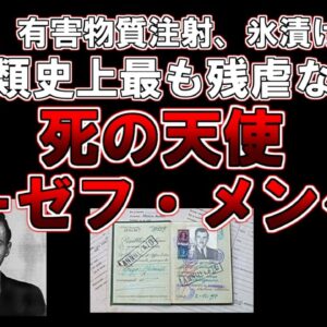 【ゆっくり解説】人類史上最も残虐な男『死の天使　ヨーゼフ・メンゲレ』