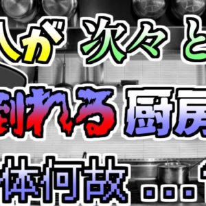【1982年】高級ホテルの厨房で次々と倒れる人たち 大忙しの厨房で一体何が？【ゆっくり解説】