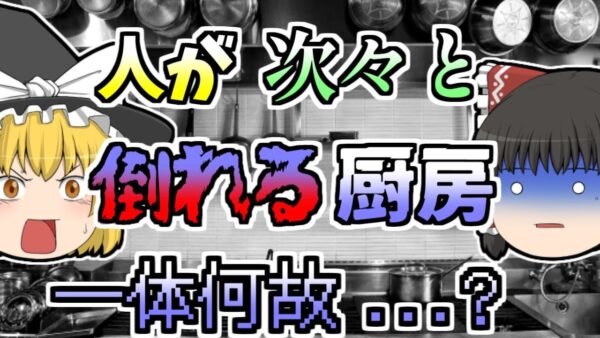 【1982年】高級ホテルの厨房で次々と倒れる人たち 大忙しの厨房で一体何が？【ゆっくり解説】