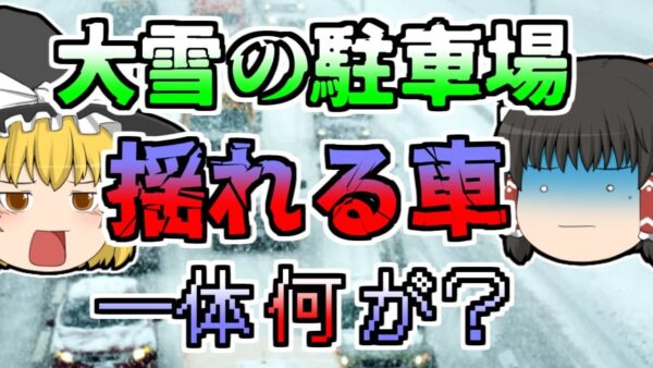 【1984年】大雪で立ち往生した車で寝ていた男性 しかし、翌朝になっても起きる気配がなく...【ゆっくり解説】
