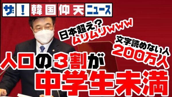 ザ・日本仰天ニュース！日本を超えたと言い張るも200万人は文字読み書きができない、３割は小学生並の学力レベルだった【岸田文雄・河野太郎・高市早苗】【ゆっくり解説】