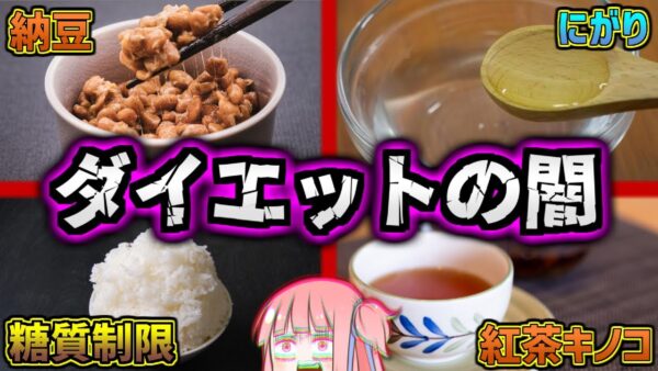 消えた理由がヤバすぎる、食品ダイエットブームの闇７選【VOICEROID解説】