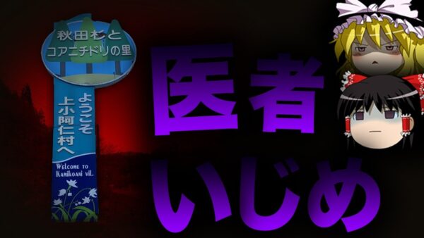 【ゆっくり解説】秋田県上小阿仁村の医者いじめを知っていますか？