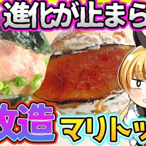 【ゆっくり解説】嘘だろ…⁉︎寿司やどら焼きをも合体⁉︎日本全国の個性派マリトッツォが衝撃的だった‼