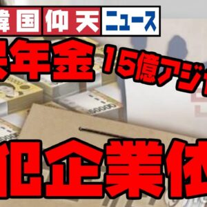 ザ・韓国仰天ニュース！韓国国民年金も戦犯企業（笑）に頼っていた【ゆっくり解説】