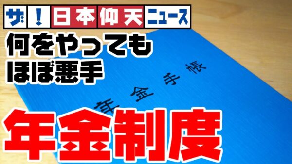 ザ・日本仰天ニュース！年金に公的資金注入は正解なのか？【ゆっくり解説】