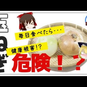 【ゆっくり解説】玉ねぎを毎日食べたら…その効果と副作用について