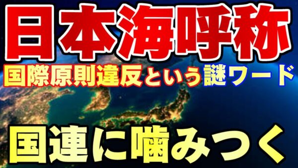 ザ・韓国仰天ニュース！解決済みの日本海呼称問題、国際原則とかいうわけわからんもんでっち上げる【ゆっくり解説】