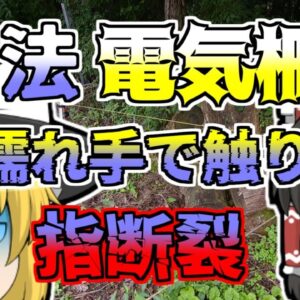 【2015年】「あぁー！」川遊びをしていた男の子 突然感電しその場に倒れる 「電気柵感電事故」【ゆっくり解説】