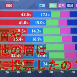 【ゆっくり解説】色んな年代の投票先
