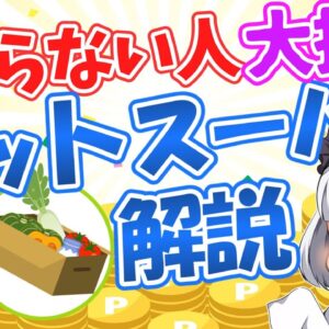 【ゆっくり解説】節約術史上究極⁉︎ネットスーパーのメリット・デメリット解説！【初級編】