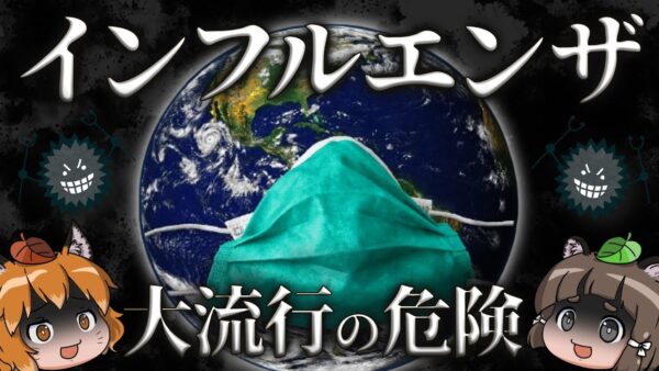 【ゆっくり解説】絶対忘れてはいけないインフルエンザ｜大流行の危険はこれから…？