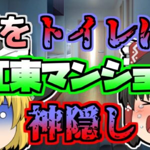【2008年】何食わぬ顔でテレビのインタビューに答えていた...「江東マンション神隠し」【ゆっくり解説】