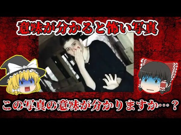 【意味怖】戦慄…意味が分かると怖い写真【ゆっくり解説】