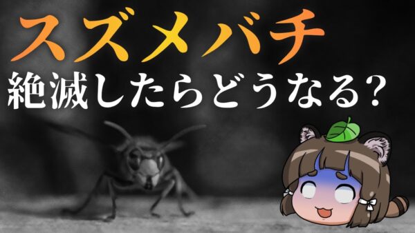 【ゆっくり解説】スズメバチが絶滅したら地球はどうなる？