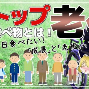 【ゆっくり解説】老化をストップ？毎日食べたくなる老化を防ぐ最強の食べ物について