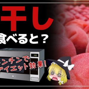 【ゆっくり解説】毎日梅干しを食べると？梅干しの成分「バニリン」が凄かった！件について