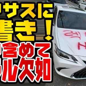 韓国仰天ニュース！レクサスに落書きして正当化するやついるってマジ？【ゆっくり解説】