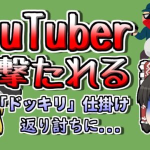 【2020年】ドッキリを仕掛けて返り討ちにあってしまったYouTuber...【ゆっくり解説】