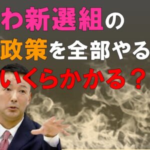 【ゆっくり解説】れいわ新選組の経済政策、全部やったらいくらかかる？