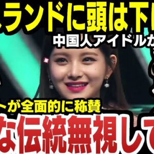 韓国で活動する中国アイドル「プライドがあるからトンスランドに頭下げるの無理」【ゆっくり解説】