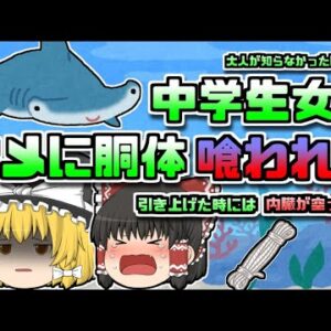 【1982年熊本】ヨットからロープを垂らして泳いでいた女子中学生 サメに襲われ内臓無くなる【ゆっくり解説】