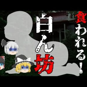 【ゆっくり怪談63・洒落怖朗読】白ん坊―金縛り状態で動けない最中に襲い来る怪異、集落に隠された黒歴史